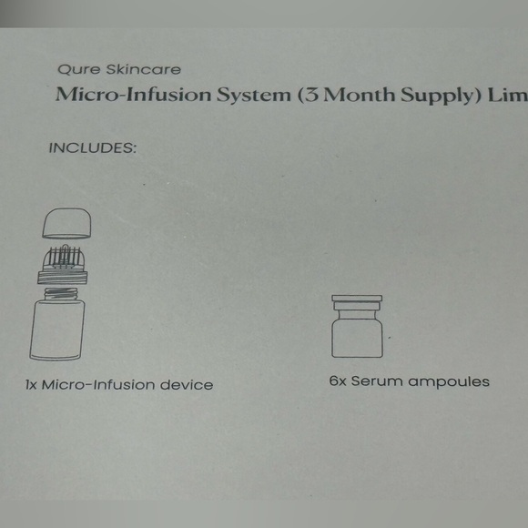 Qure Dark Spot Micro-Infusion Skincare System 3 month supply. LIMITED EDITION - Picture 11 of 16